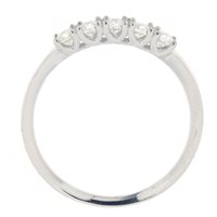 Anello Fanton Gioielli Donna FEDINE DIAMANTI in Oro bianco Diamante 0.85 Ct ANOR-300-52 - ANOR-300-52